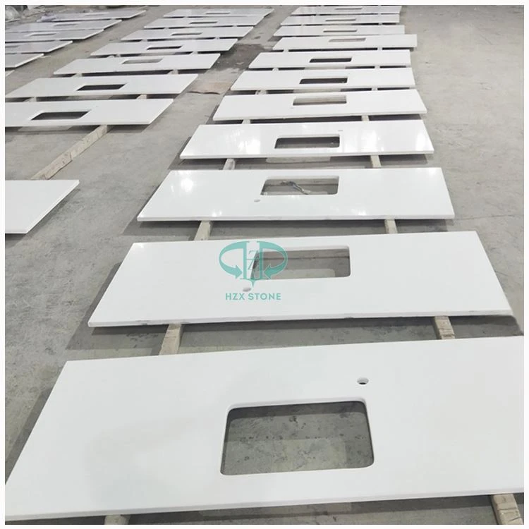 Pure White Quartz Countertops Slab Pure White Quartz Countertops Slab