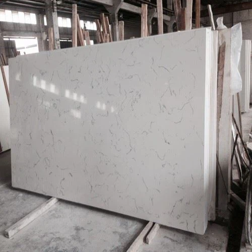 Carrara White Quartz Counterto