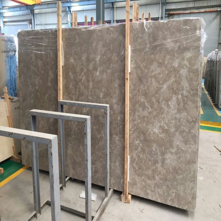 grey emperador slab