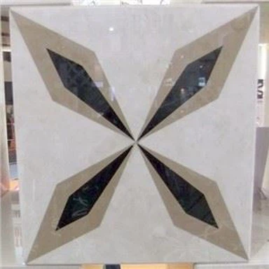 Waterjet Medallion marmurinės plytelės grindims
