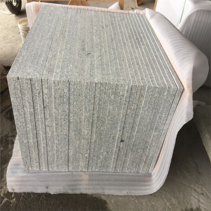 Grey Granite G603 Bush Hammered Tiles