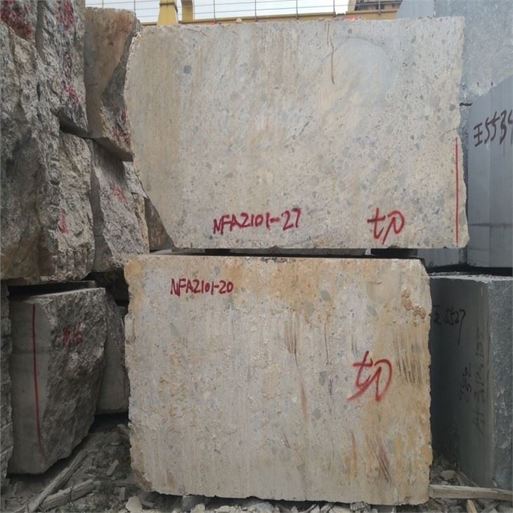 Natural Golden Terrazzo Stone