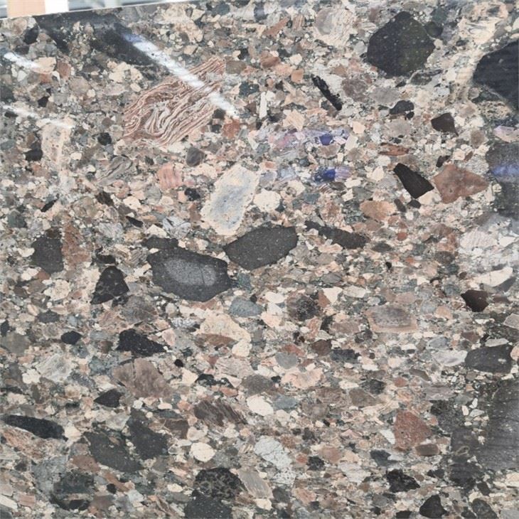 Natural Golden Terrazzo Stone
