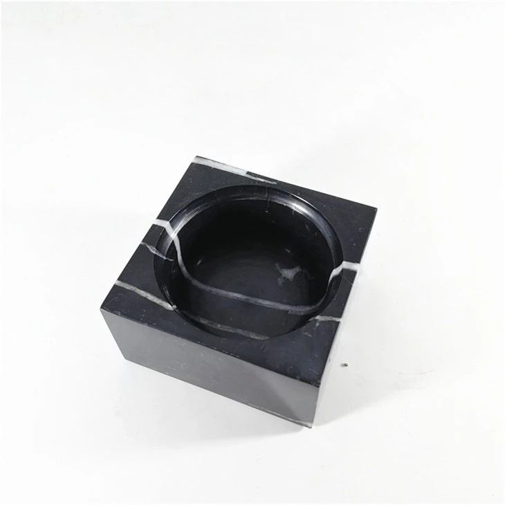 Nero Oriental Marble Ashtray