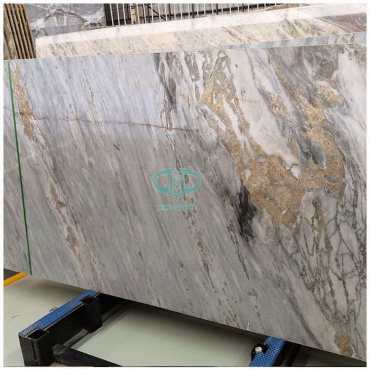 Blue Calacatta Marble For Floor Tiles