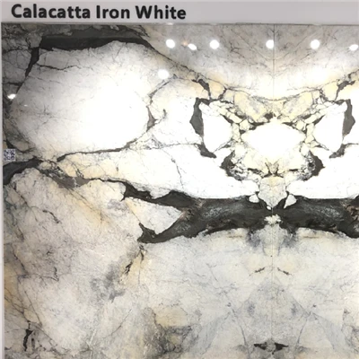 Calacatta geležinė balta plokštė