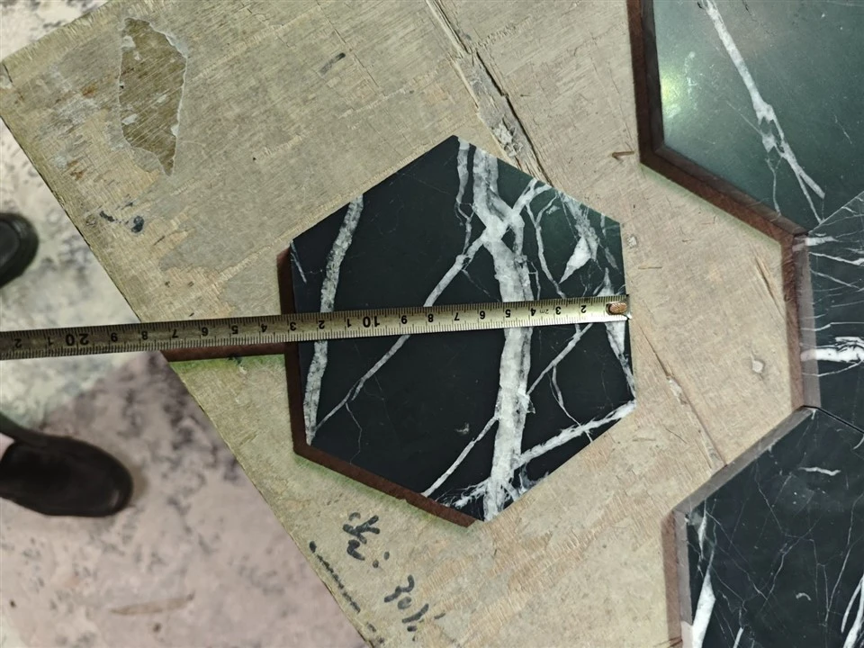 Black Marquina Marble Mosaic Tiles factory
